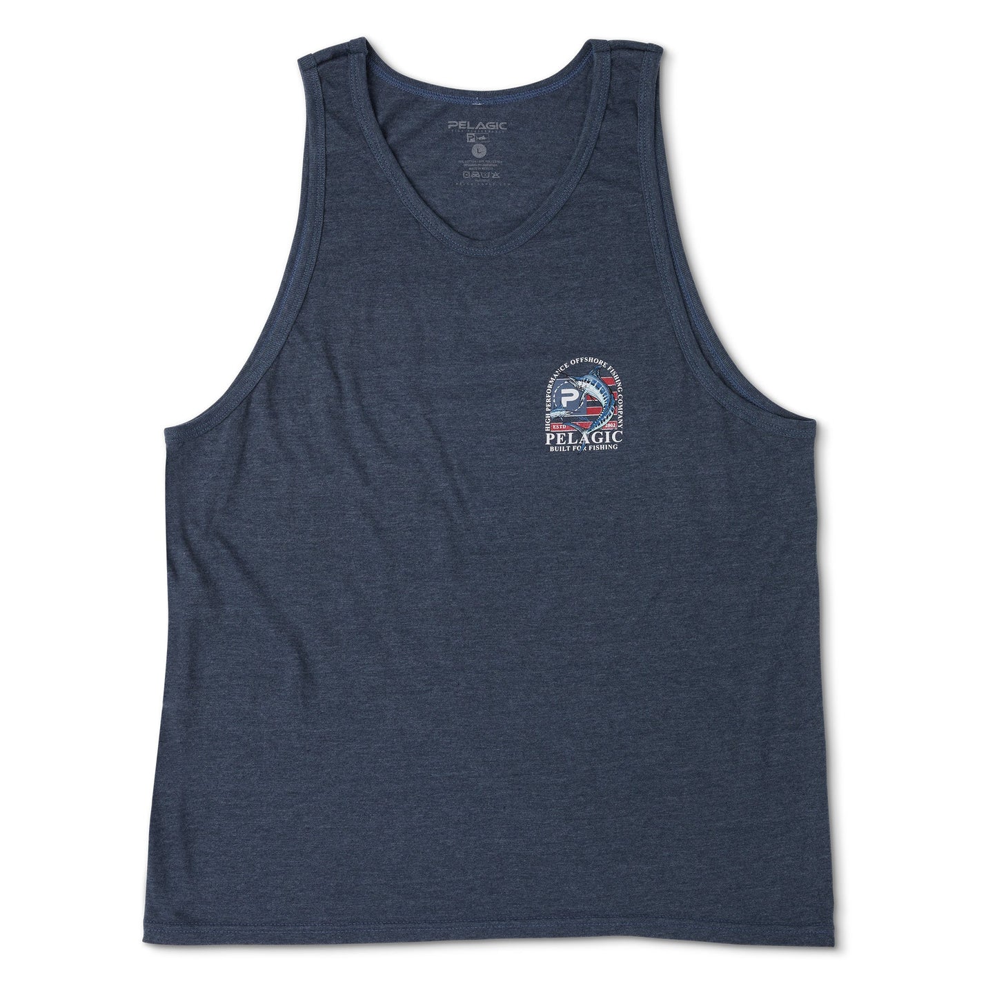 Pelagic Top Pick | Tank Top - Patriot Marlin