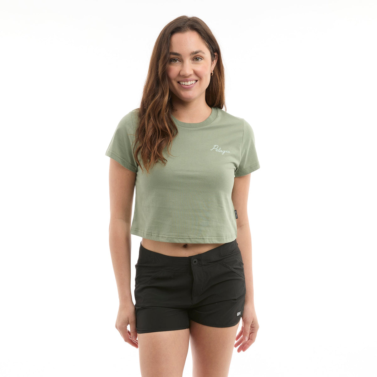 Pelagic Quality | Ws Cropped T-Shirt - Ws Tropic Marlin