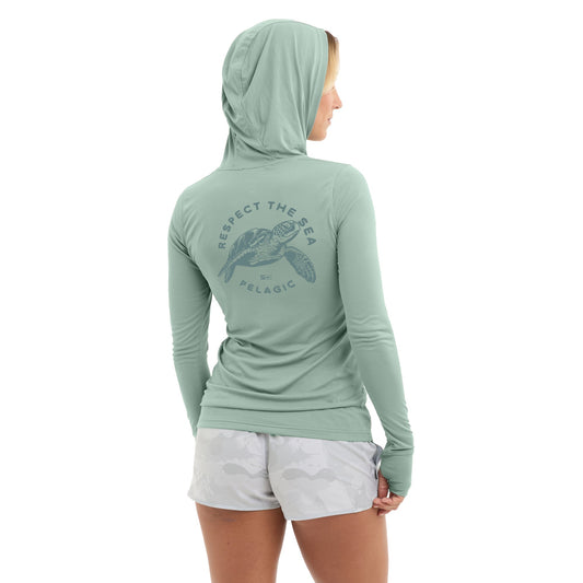 Pelagic Latest | Ws Hooded Fishing Shirt - Ws Aquatek Respect