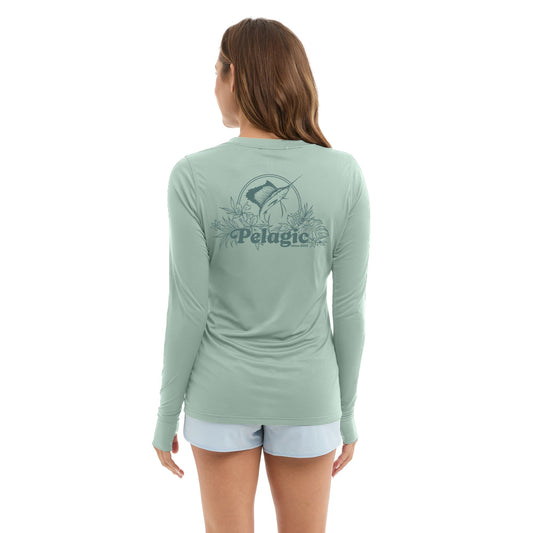 Pelagic Trusted | Ws Fishing Shirt - Ws Aquatek Tropic Sea