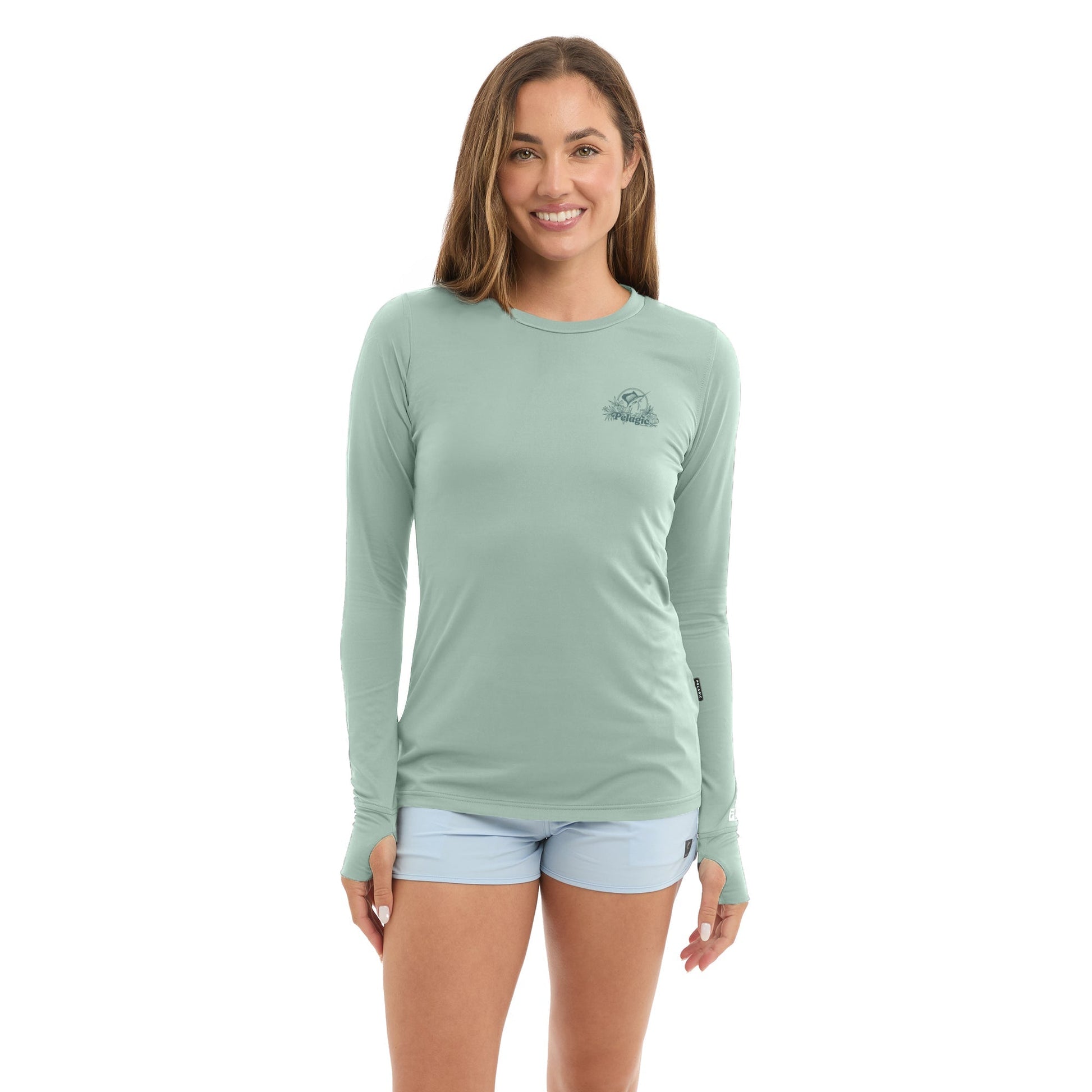 Pelagic Trusted | Ws Fishing Shirt - Ws Aquatek Tropic Sea