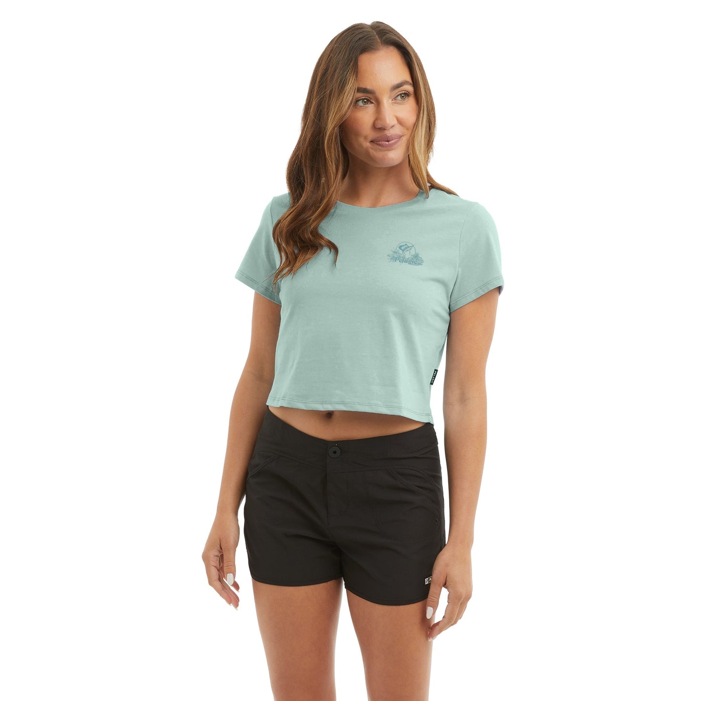 Pelagic Value | Ws Cropped T-Shirt - Ws Tropic Sea