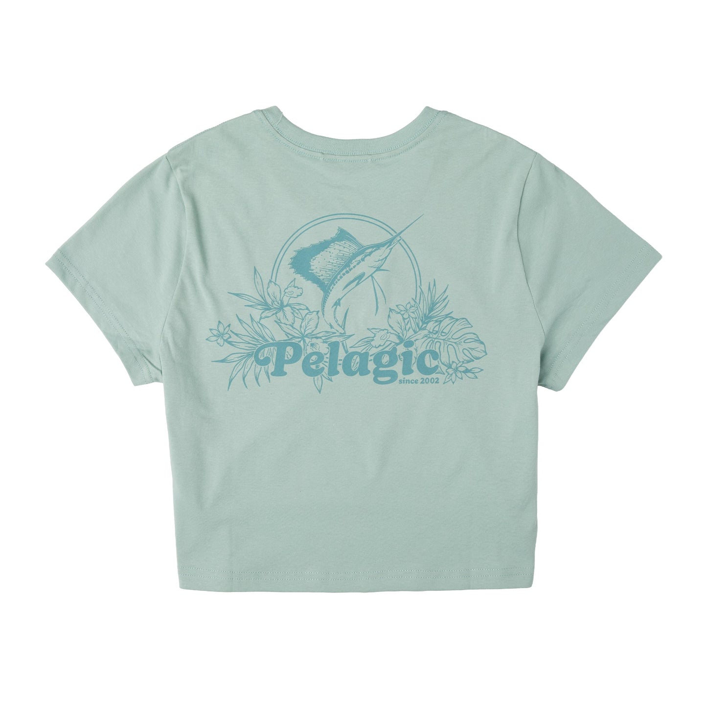 Pelagic Value | Ws Cropped T-Shirt - Ws Tropic Sea