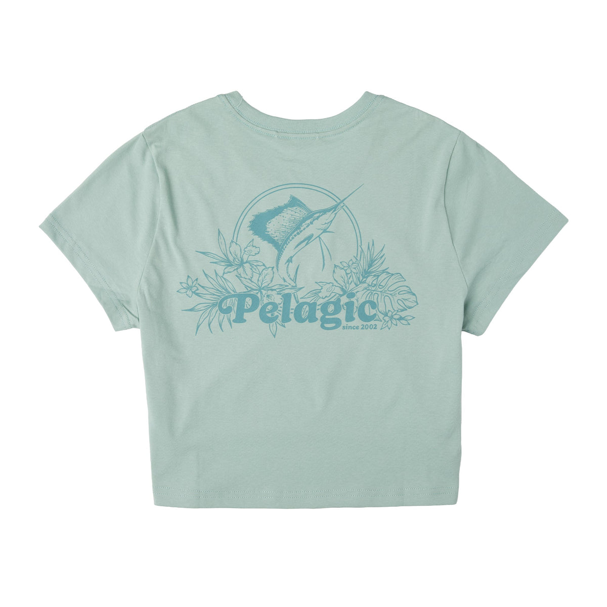 Pelagic Value | Ws Cropped T-Shirt - Ws Tropic Sea