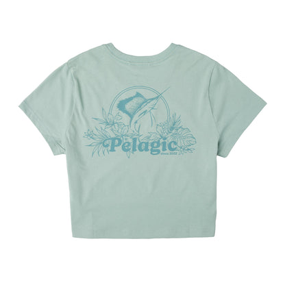 Pelagic Value | Ws Cropped T-Shirt - Ws Tropic Sea