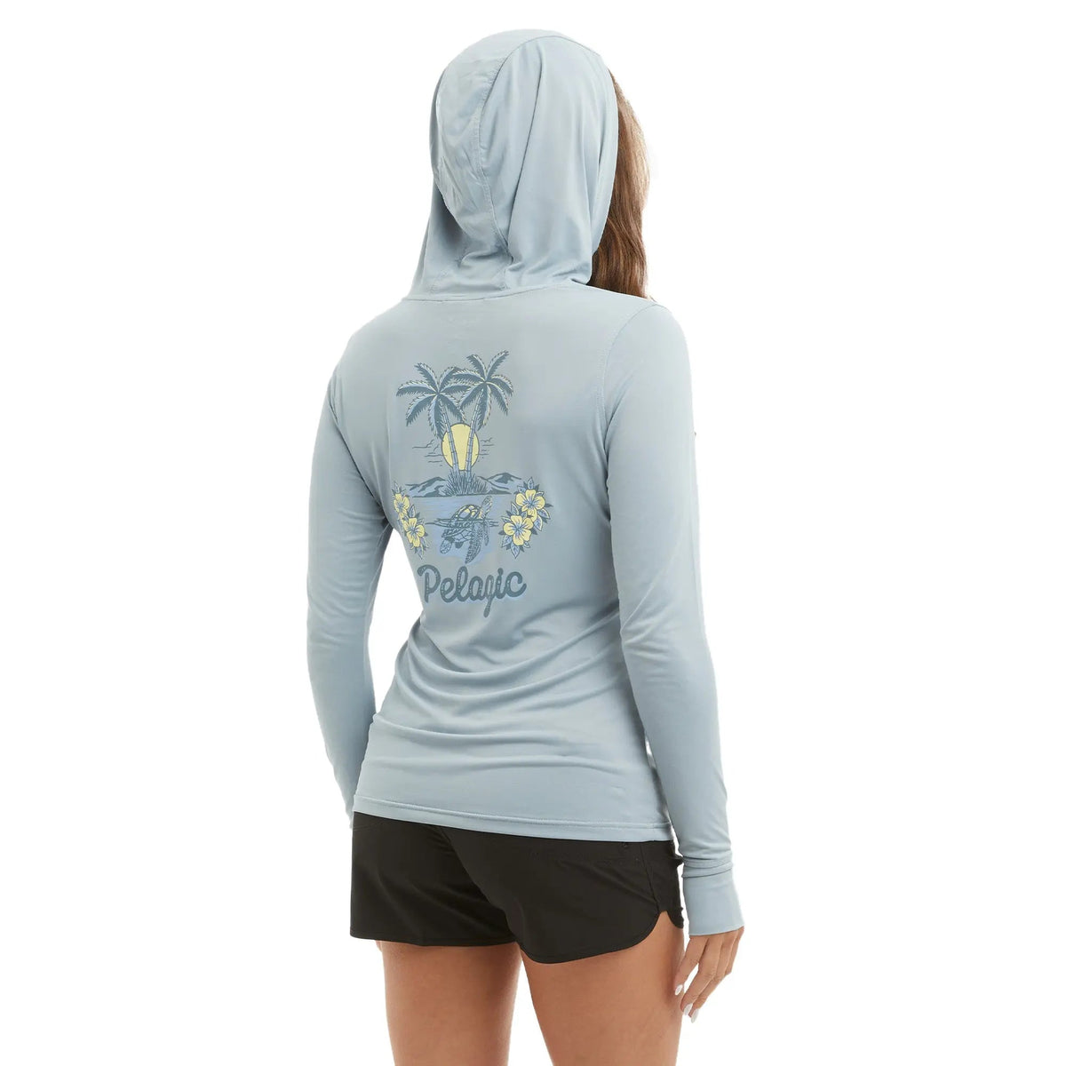 Pelagic Great Value | Ws Hooded Fishing Shirt - Ws Aquatek Isla Tortuga