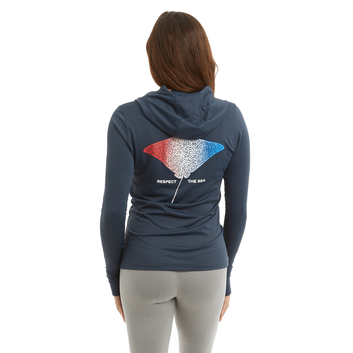 Pelagic Great Value | Ws Hooded Fishing Shirt - Ws Aquatek Eagle Fade