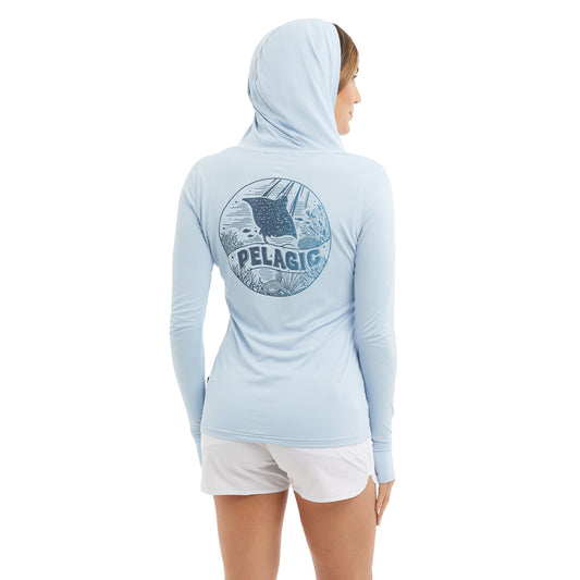 Pelagic Trusted | Ws Hooded Fishing Shirt - Ws Aquatek Raya