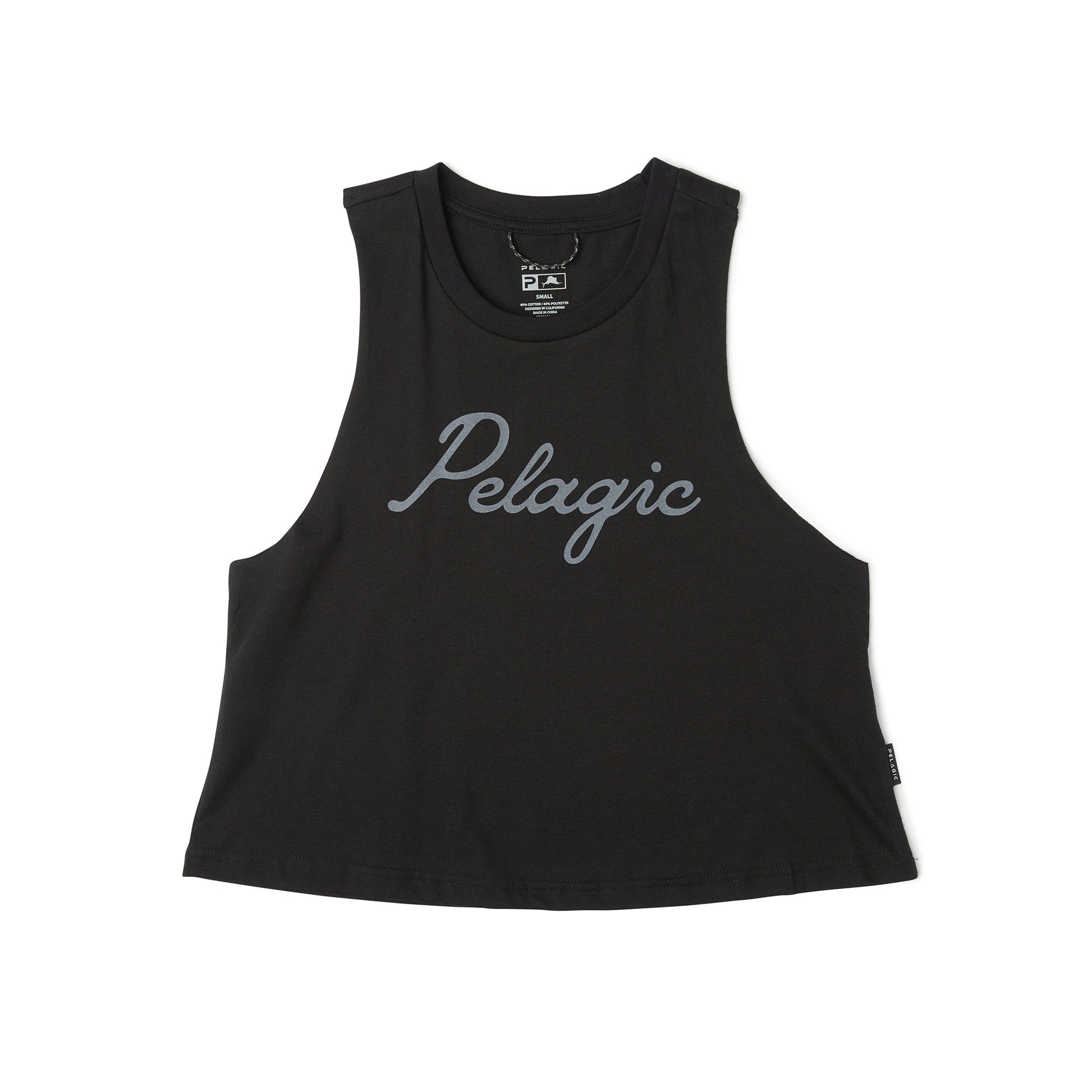 Pelagic Everyday | Ws Cropped Tank - Ws Lines In
