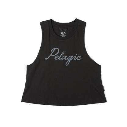 Pelagic Everyday | Ws Cropped Tank - Ws Lines In
