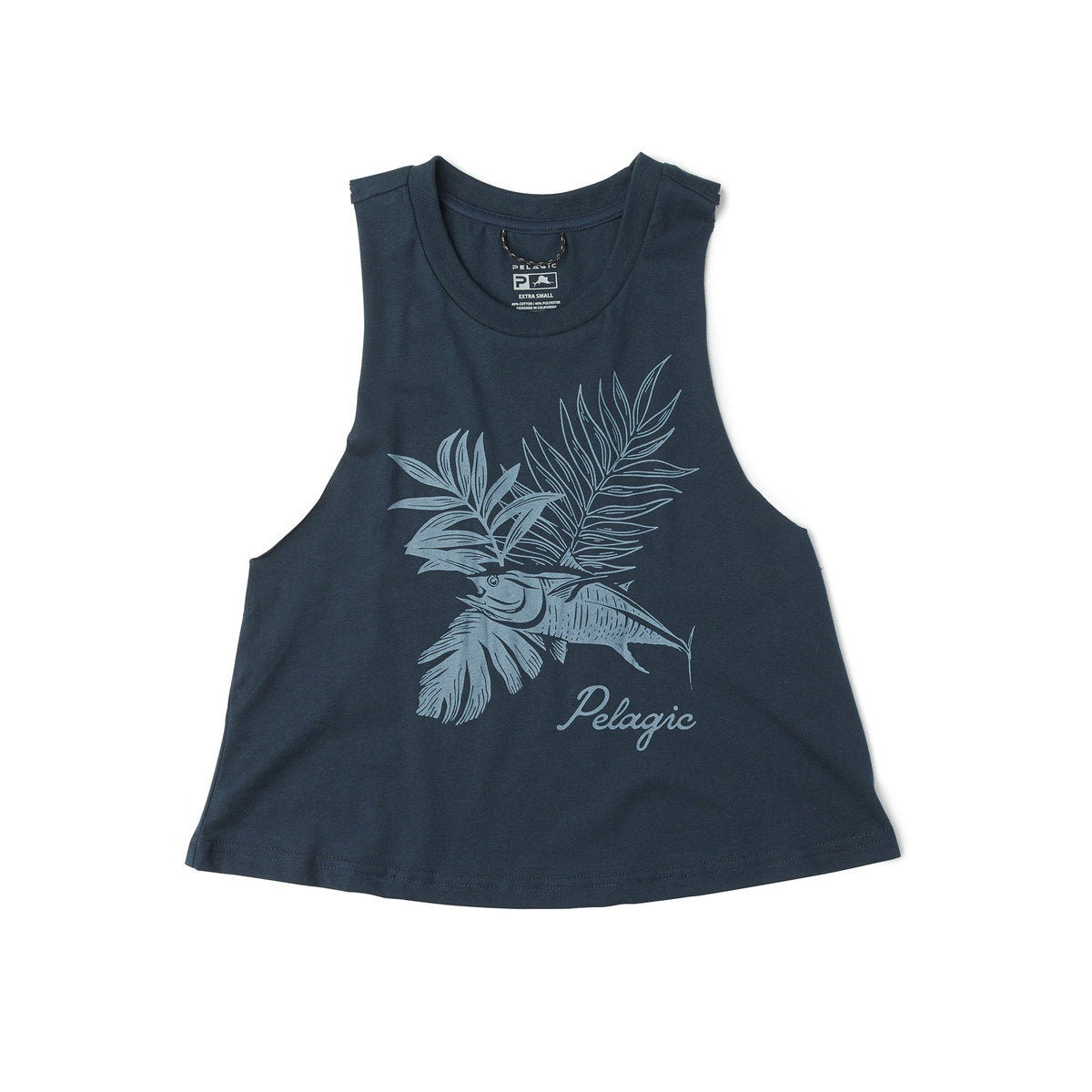 Pelagic Latest | Ws Cropped Tank - Ws Tropic Tuna