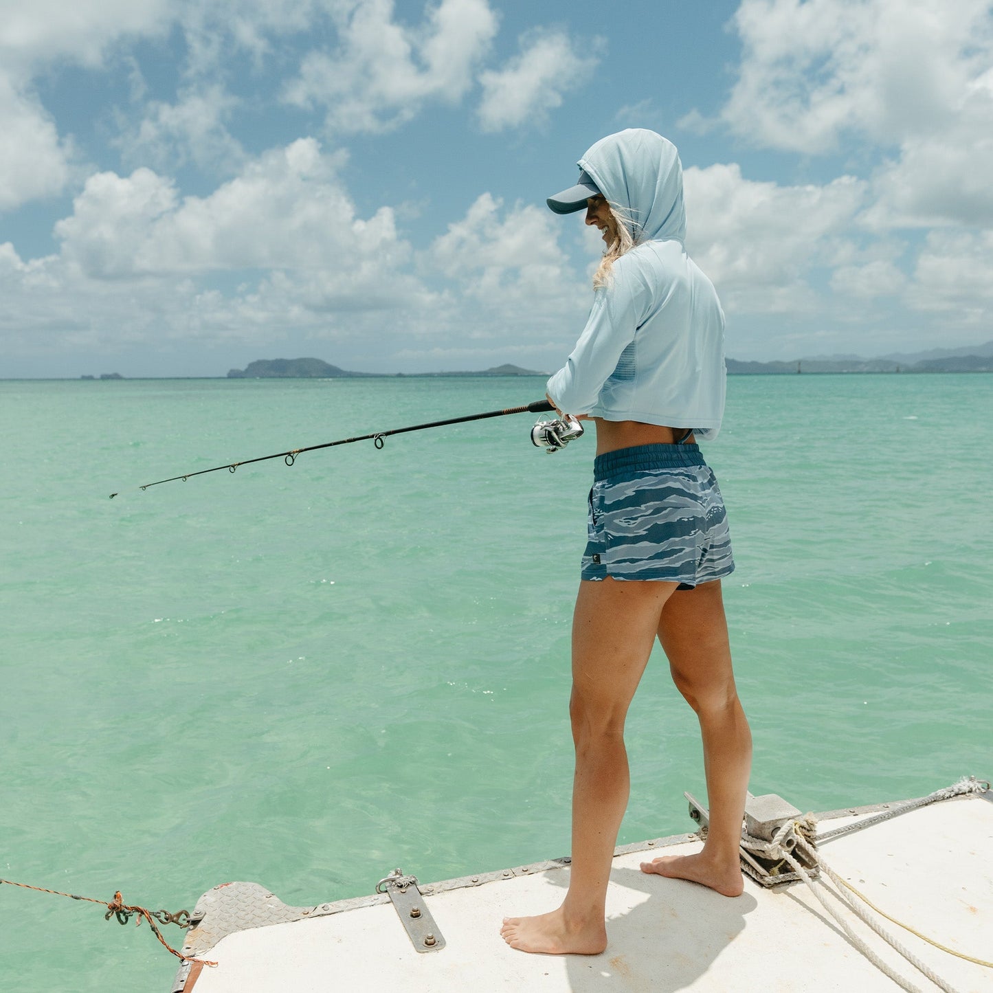 Pelagic Quality | Ws Elastic Waist Lined Shorts - Ws Leiday