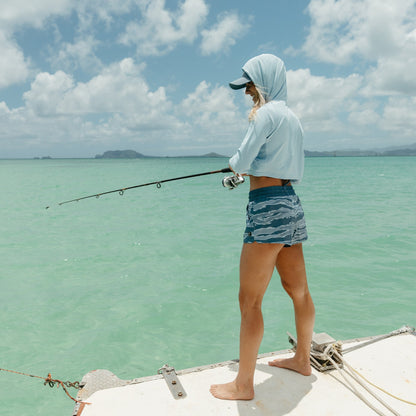 Pelagic Quality | Ws Elastic Waist Lined Shorts - Ws Leiday