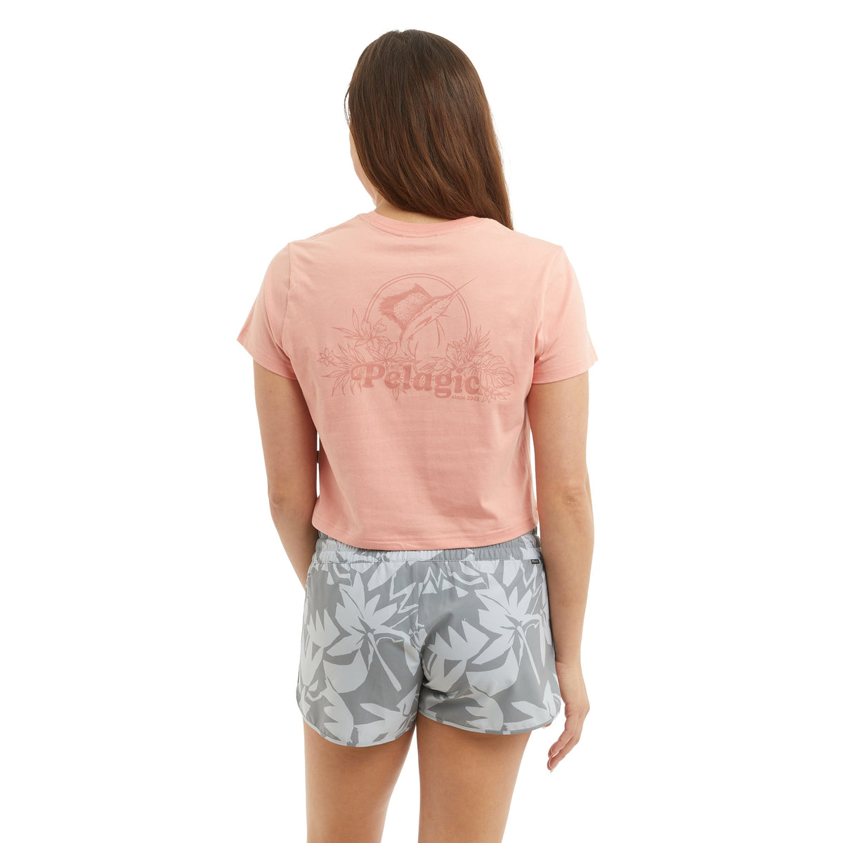 Pelagic Everyday | Ws Cropped T-Shirt - Ws Tropic Sea
