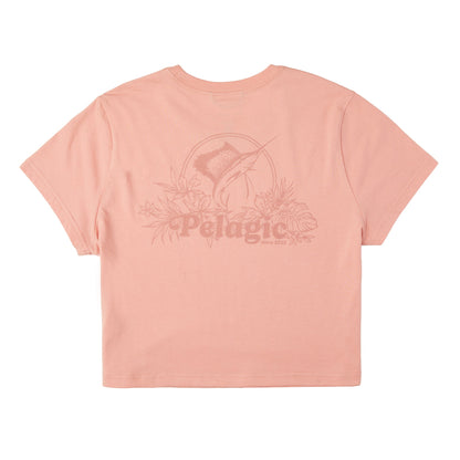 Pelagic Everyday | Ws Cropped T-Shirt - Ws Tropic Sea