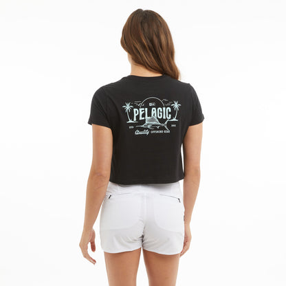 Pelagic Trusted | Ws Cropped T-Shirt - Ws Horizon