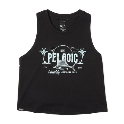 Pelagic Everyday | Ws Cropped Tank - Ws Horizon