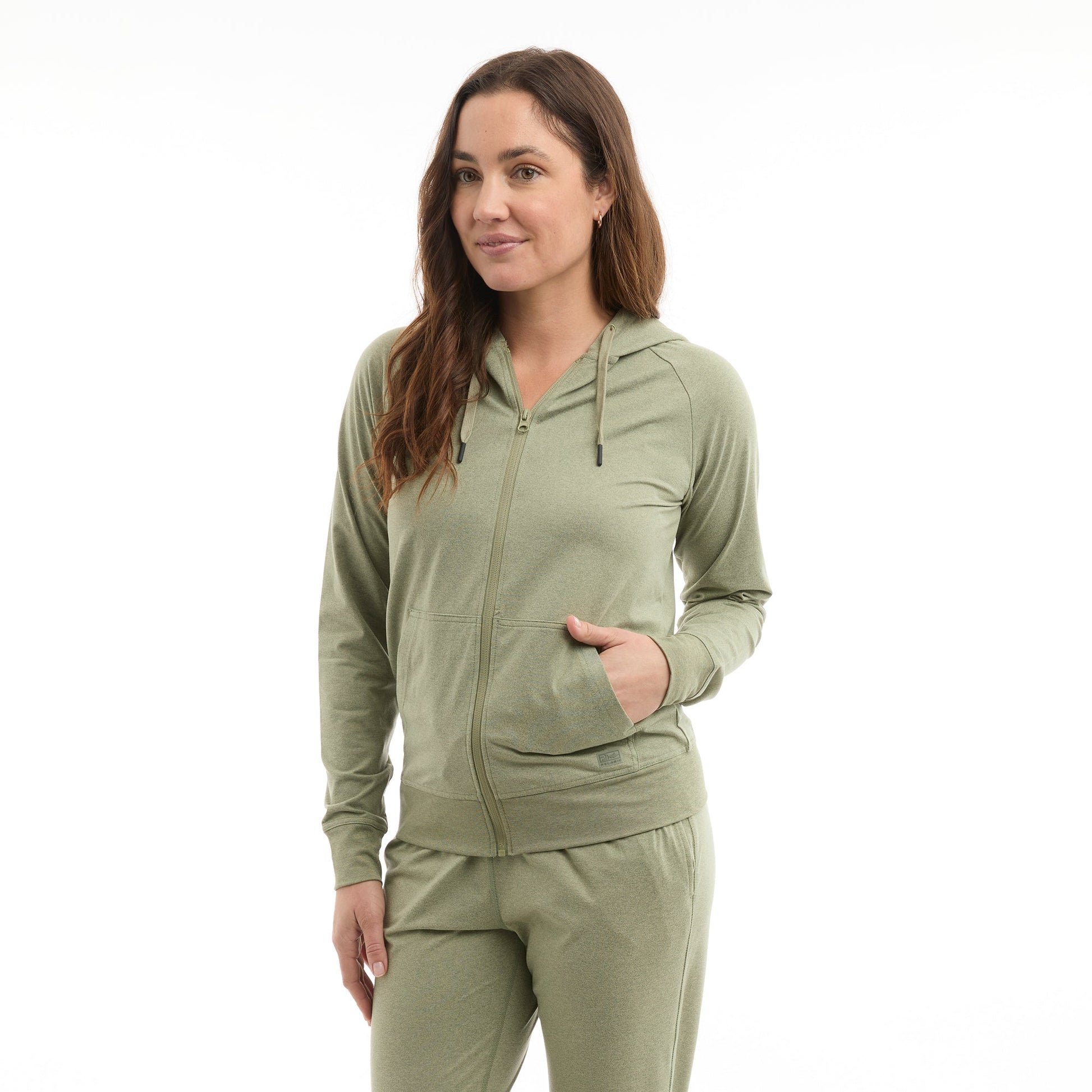 Pelagic Value | Ws Zip Fleece Hoodie - Ws Sunrise