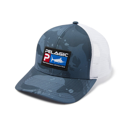 Pelagic Trusted | Low Profile Trucker - Offshore Brush Camo