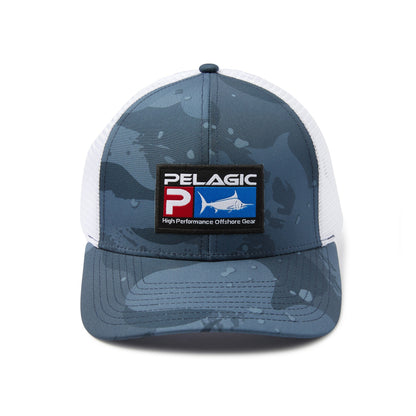 Pelagic Trusted | Low Profile Trucker - Offshore Brush Camo