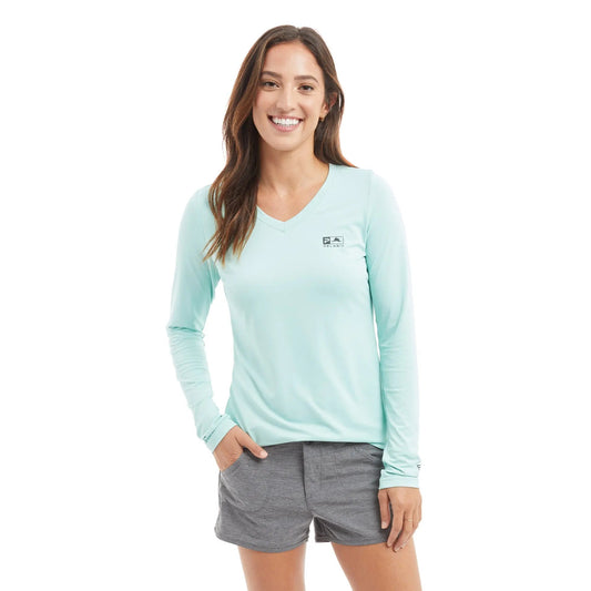 Pelagic Top Pick | Ws VNeck - Ws Aquatek