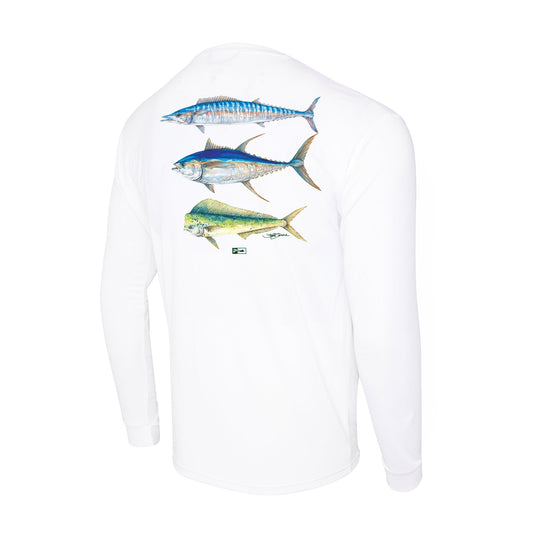 Pelagic Value | Fishing Shirt - Aquatek Goione Three Peat