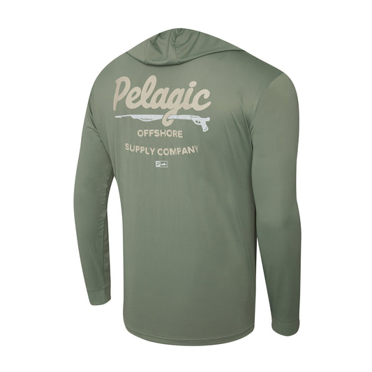 Pelagic Everyday | Hooded Fishing Shirt - Aquatek Gunner