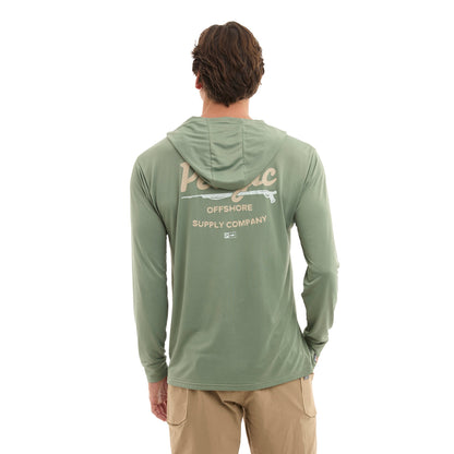 Pelagic Everyday | Hooded Fishing Shirt - Aquatek Gunner