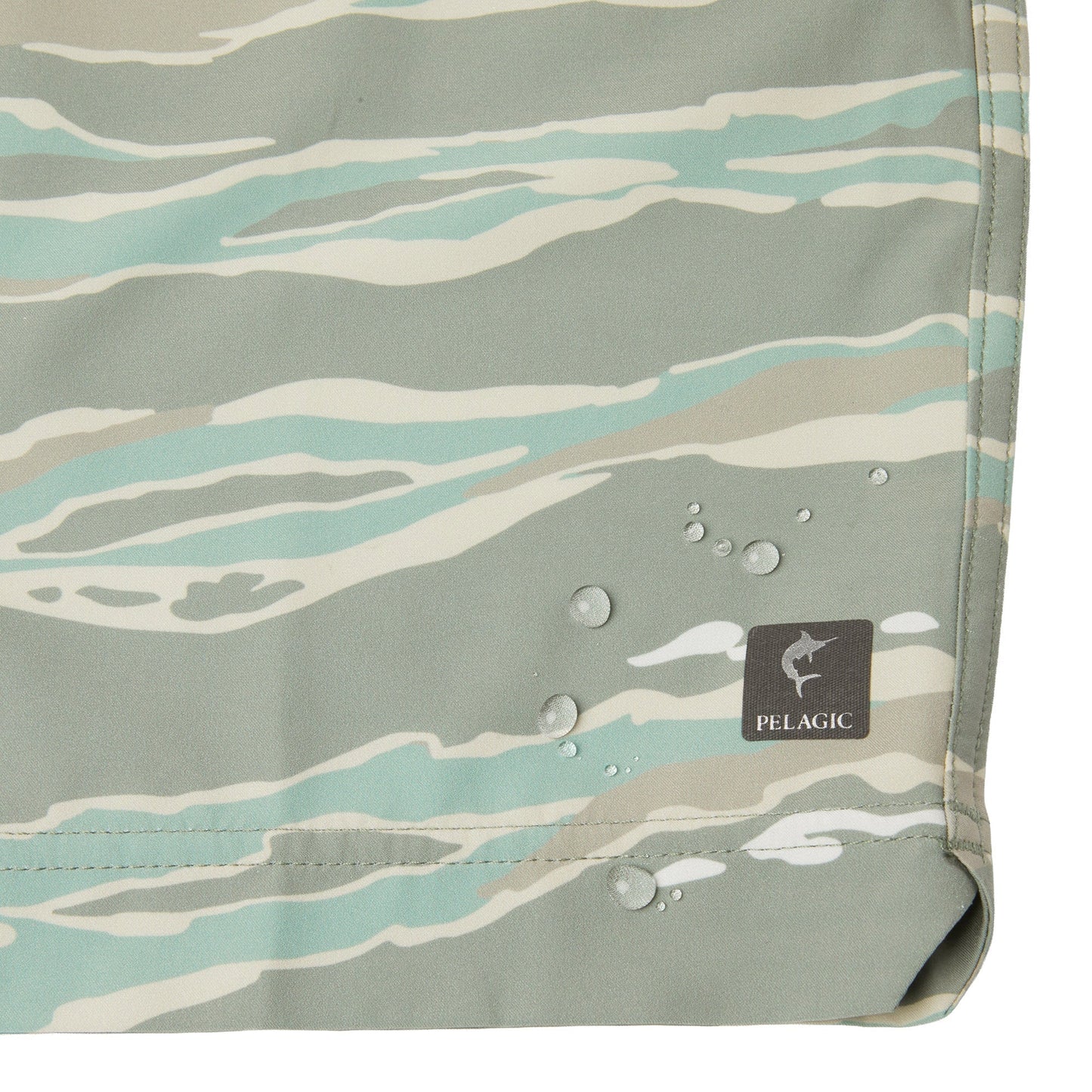 Pelagic Latest | Elastic Waist Lined Shorts 17" - Leiday