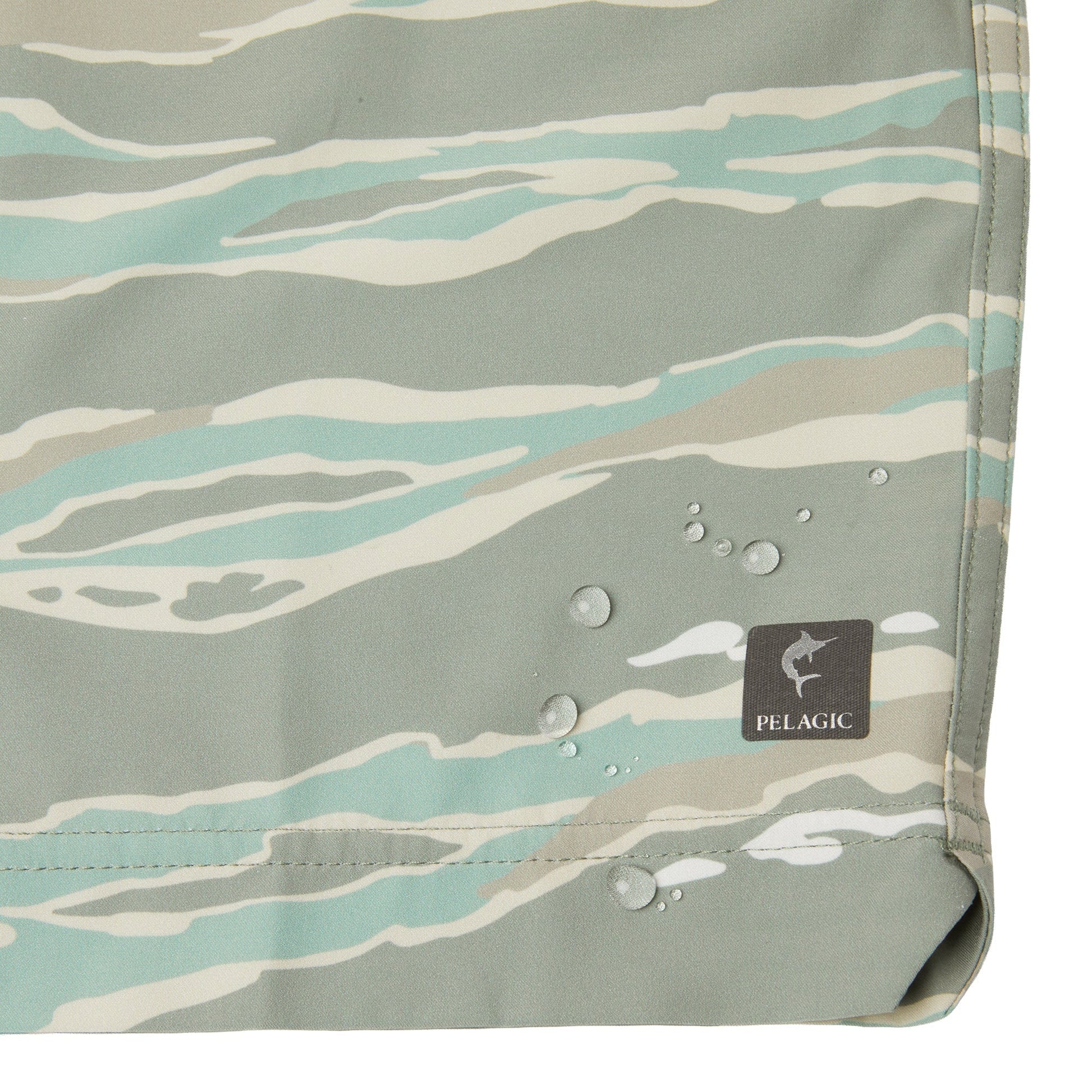 Pelagic Latest | Elastic Waist Lined Shorts 17" - Leiday