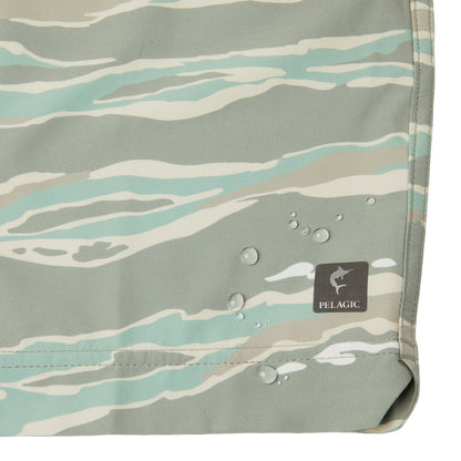 Pelagic Latest | Elastic Waist Lined Shorts 17" - Leiday