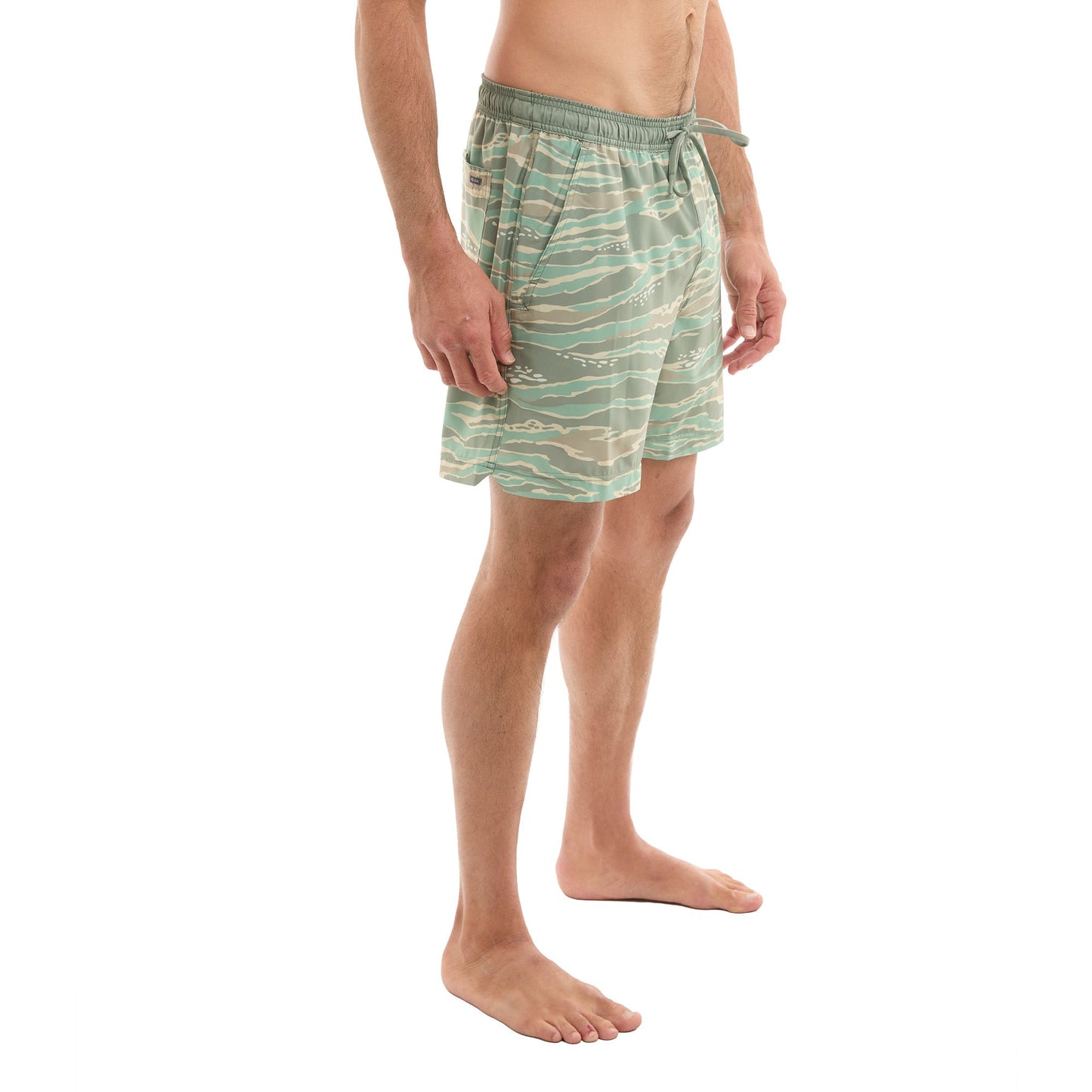 Pelagic Latest | Elastic Waist Lined Shorts 17" - Leiday