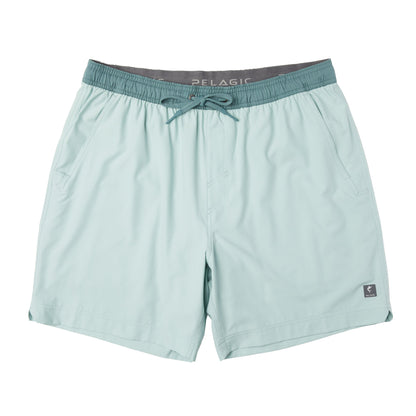 Pelagic Value | Elastic Waist Lined Shorts 17" - Leiday