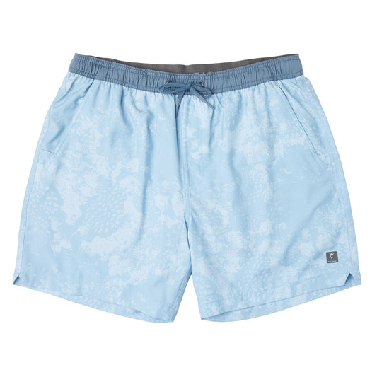 Pelagic Top Pick | Elastic Waist Lined Shorts 17" - Leiday