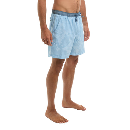 Pelagic Top Pick | Elastic Waist Lined Shorts 17" - Leiday
