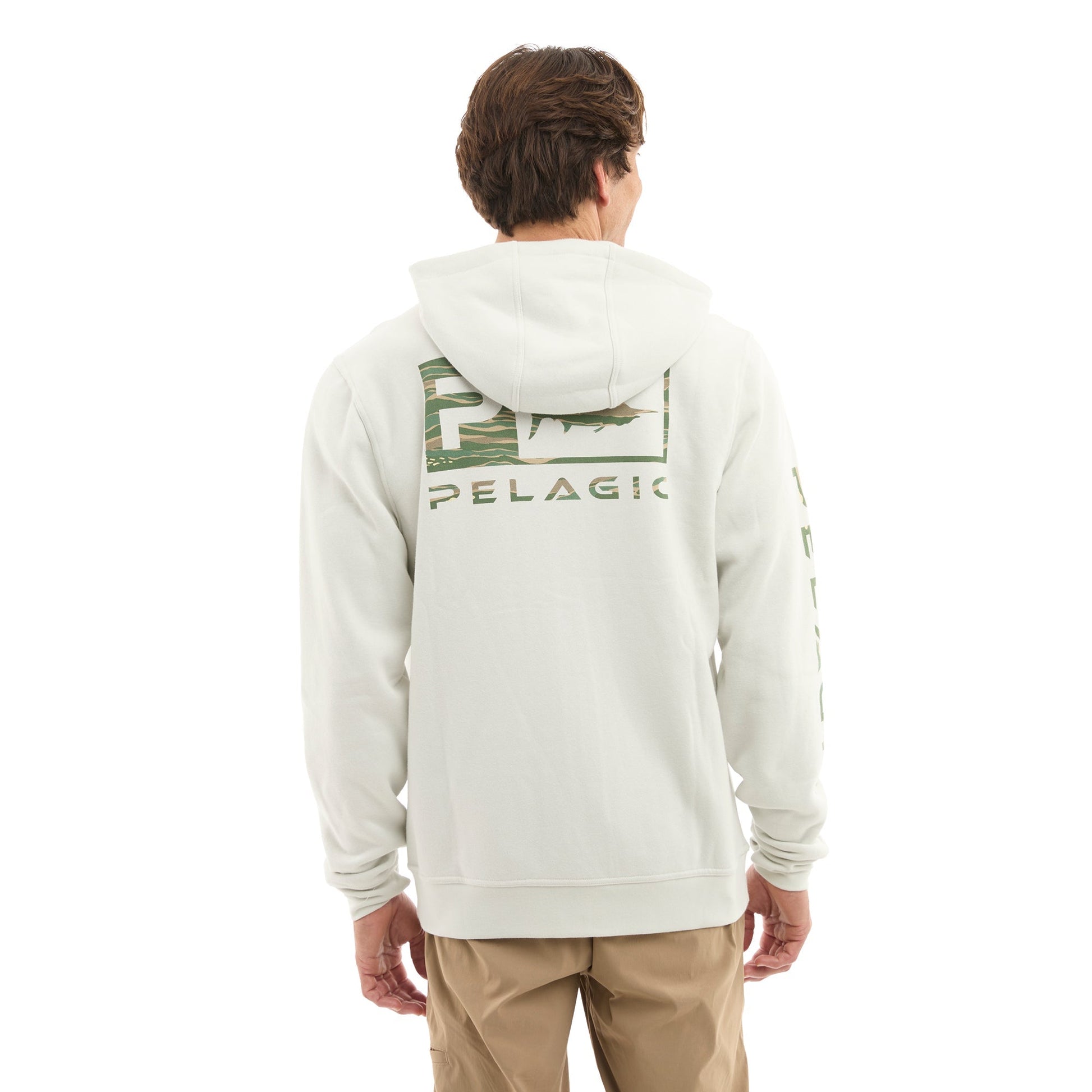 Pelagic Great Value | Zip Fleece Hoodie - Tanner Wahoo Icon