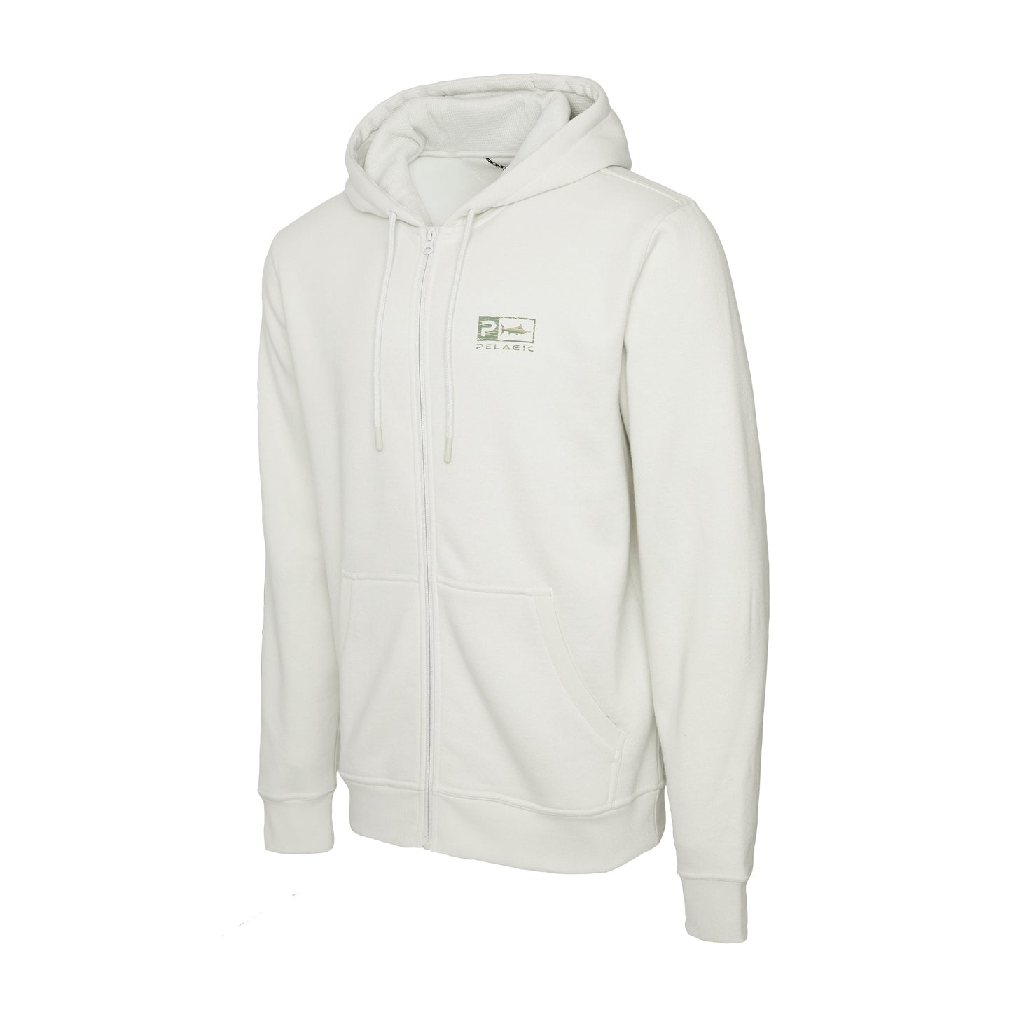 Pelagic Great Value | Zip Fleece Hoodie - Tanner Wahoo Icon