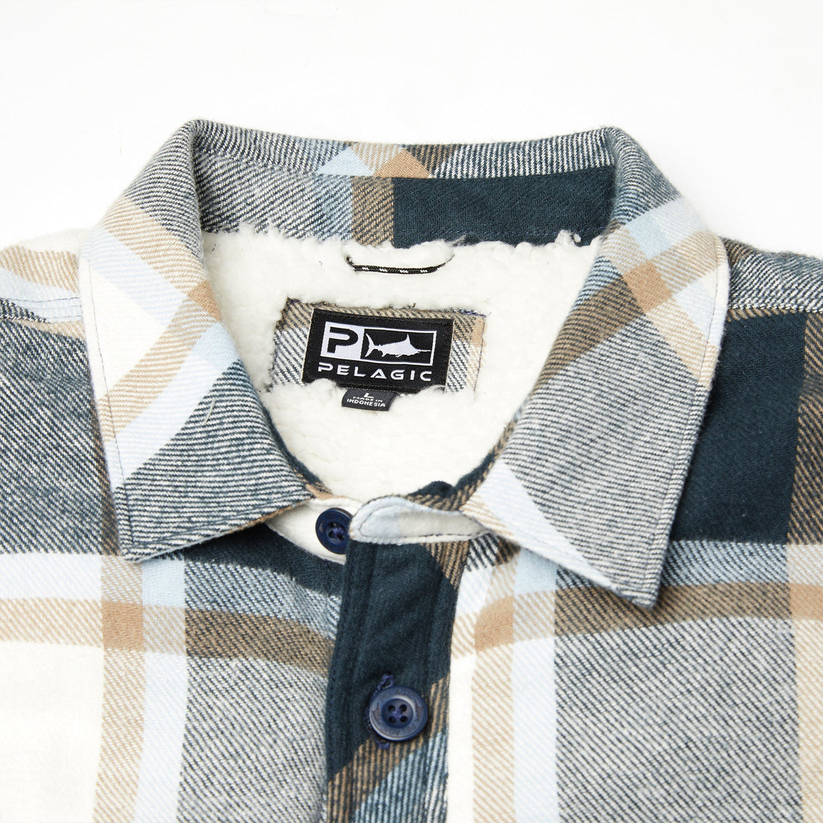 Pelagic Customer Favorite | Sherpa Lined Flannel - Kodiak