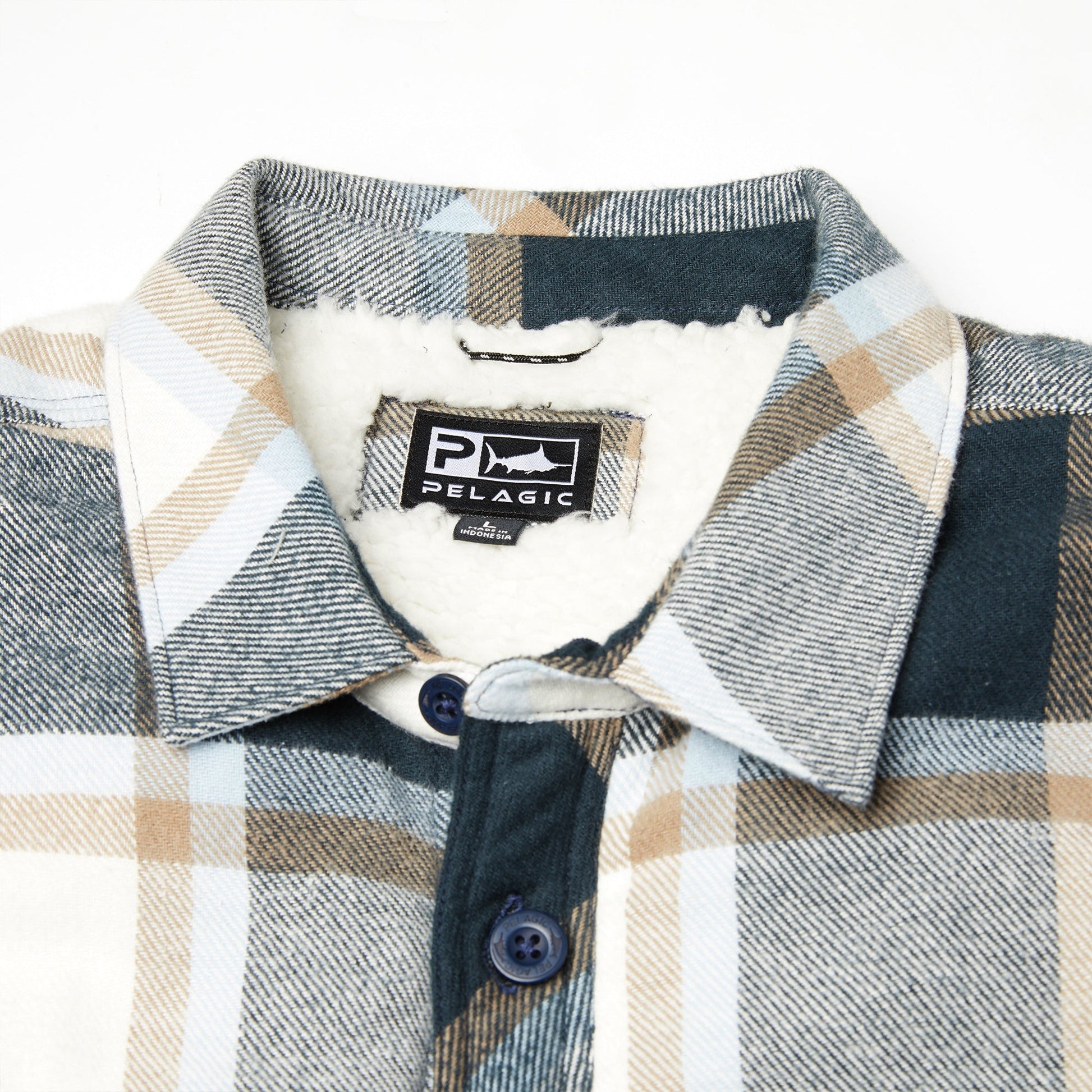 Pelagic Customer Favorite | Sherpa Lined Flannel - Kodiak