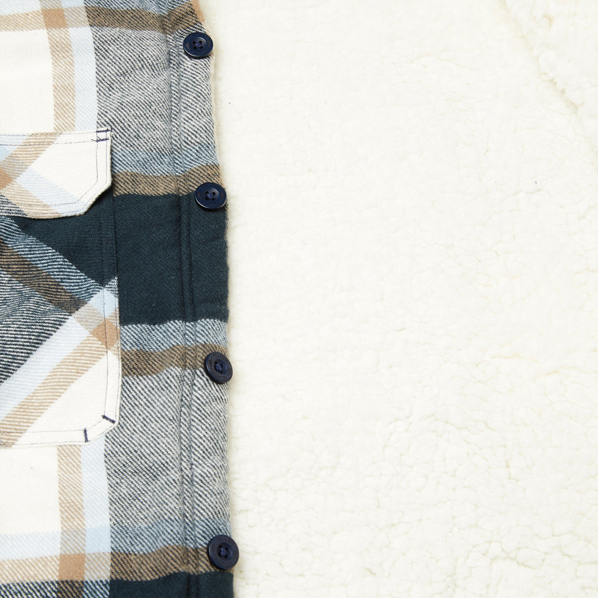 Pelagic Customer Favorite | Sherpa Lined Flannel - Kodiak