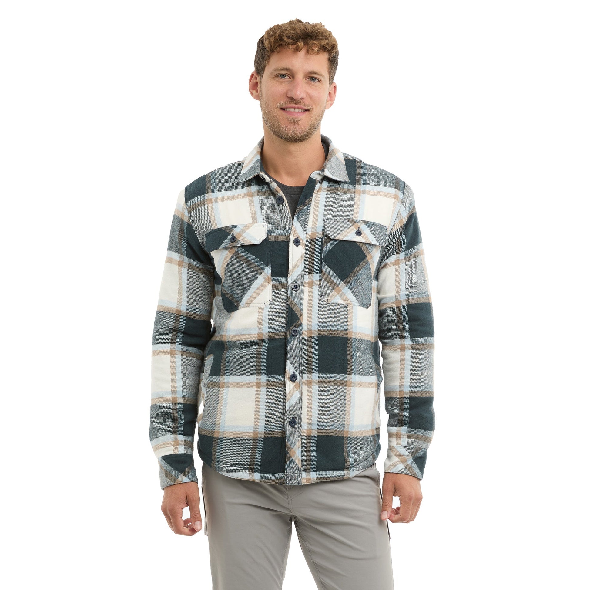 Pelagic Customer Favorite | Sherpa Lined Flannel - Kodiak