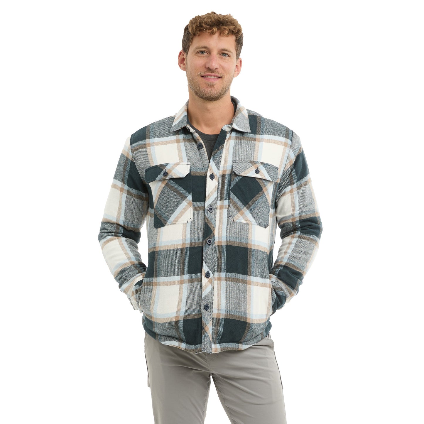 Pelagic Customer Favorite | Sherpa Lined Flannel - Kodiak