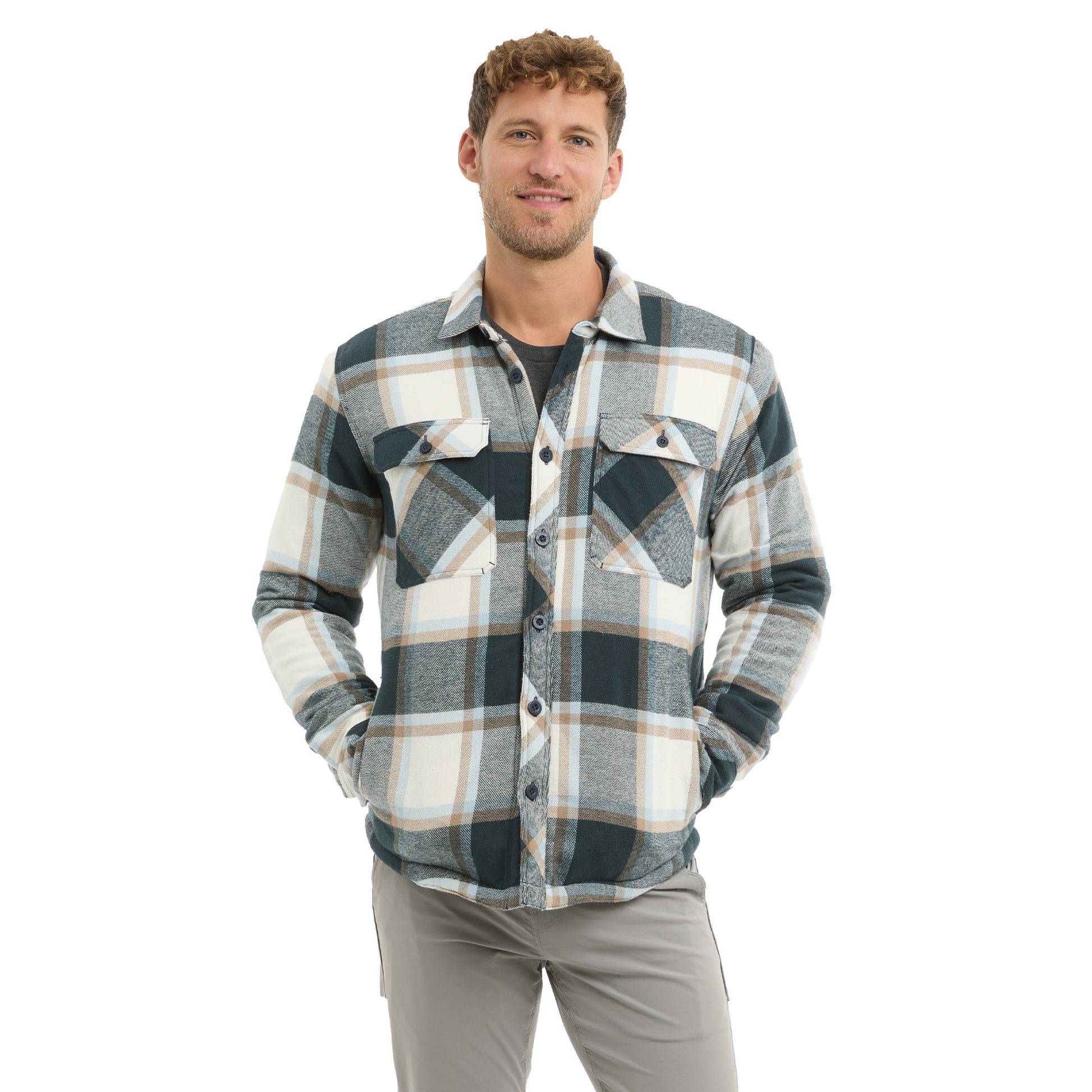 Pelagic Customer Favorite | Sherpa Lined Flannel - Kodiak