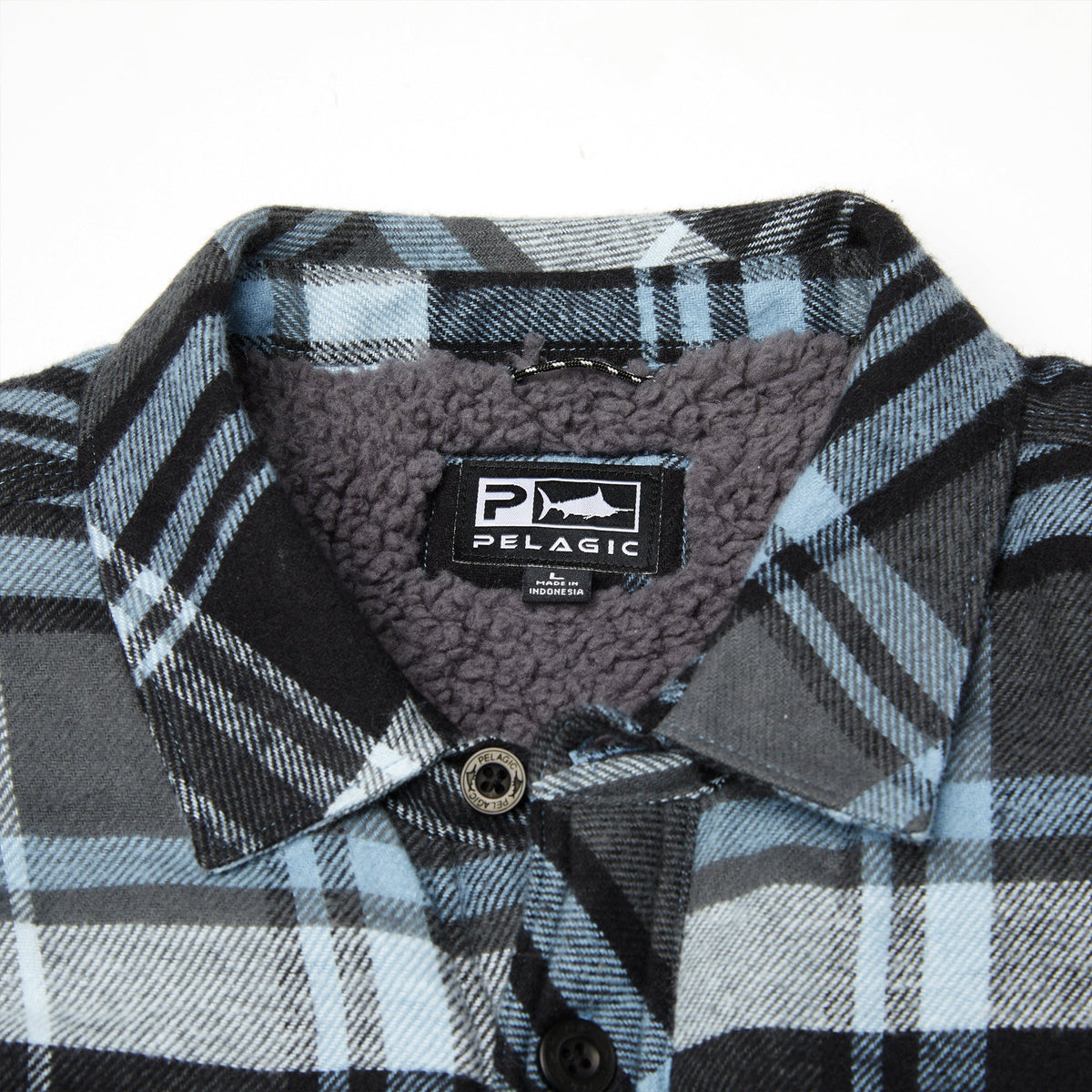 Pelagic Top Pick | Sherpa Lined Flannel - Kodiak