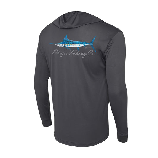 Pelagic Everyday | Hooded Fishing Shirt - Aquatek Goione Marlin