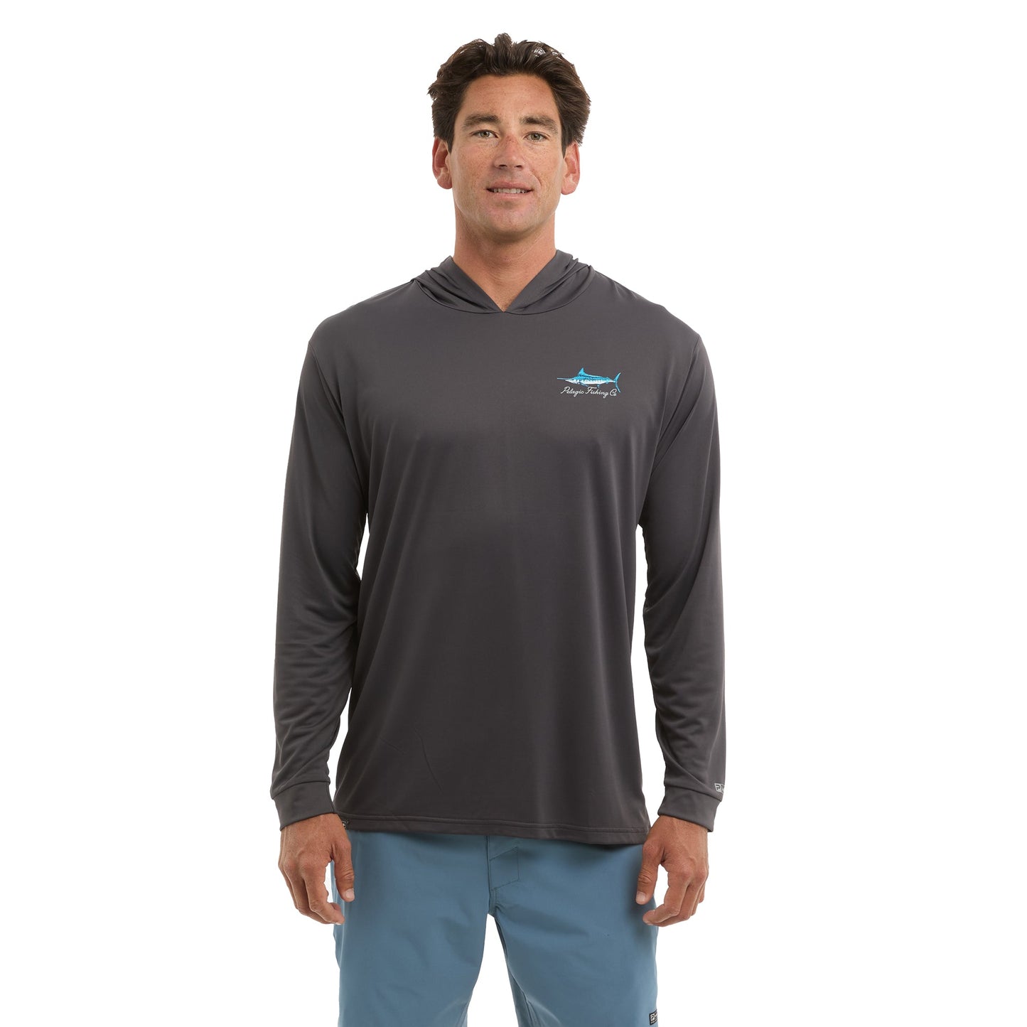 Pelagic Everyday | Hooded Fishing Shirt - Aquatek Goione Marlin