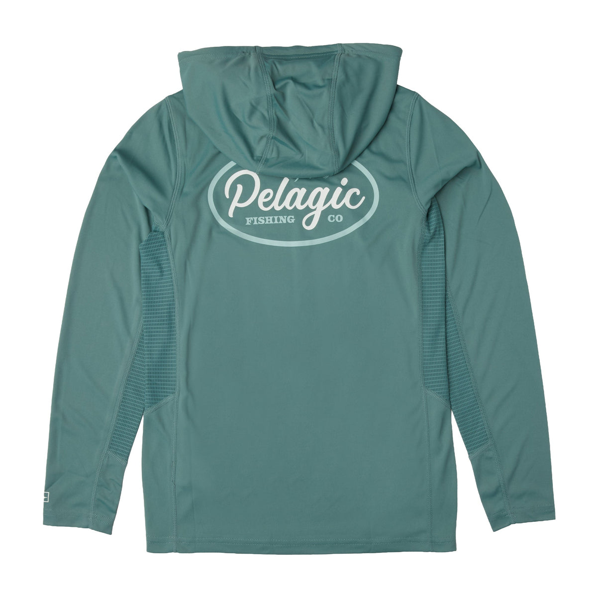 Pelagic Quality | Youth Hooded Fishing Shirt - Youth Vaportek Circled