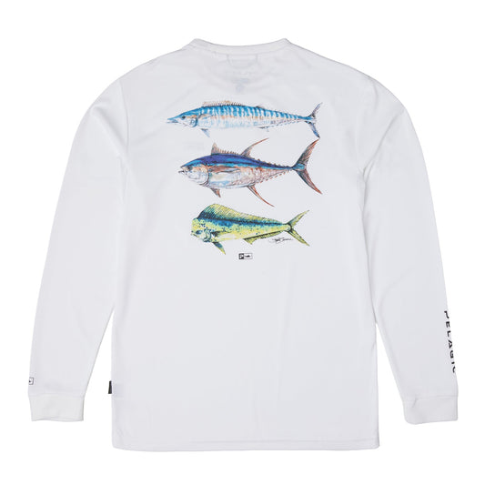 Pelagic Great Value | Youth Fishing Shirt - Youth Aquatek Goione Three Peat