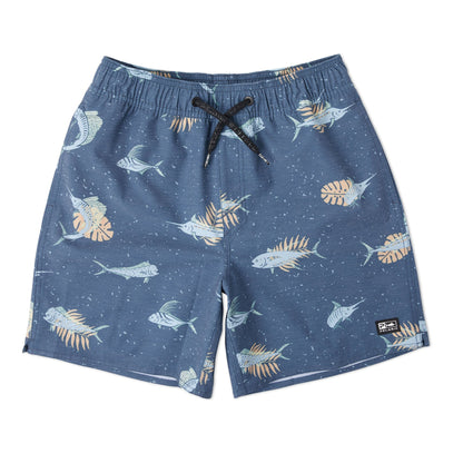 Pelagic Trusted | Youth Elastic Waist Shorts - Youth Dockside