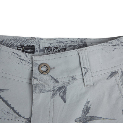 Pelagic Customer Favorite | Youth Hybrid Shorts - Youth Traverse Gyotaku